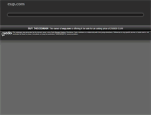 Tablet Screenshot of eup.com